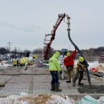 CAN COMMERCIAL CONCRETE BE POURED IN WINTER IN MICHIGAN?