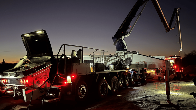 Michigan's Top Choice for Commercial Concrete Pumping